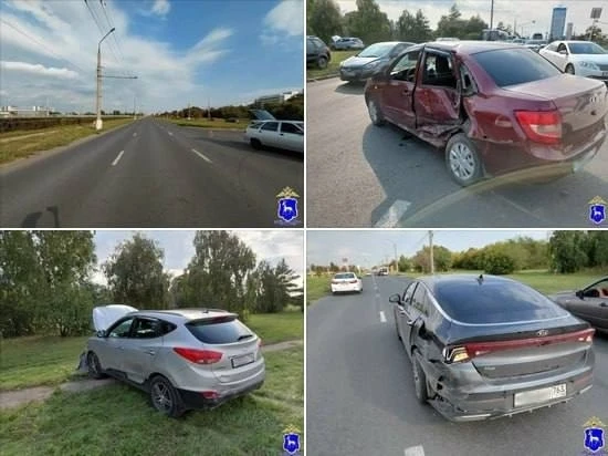 1 сентября в Автозаводском районе произошло массовое ДТП с участием четырех автомобилей...