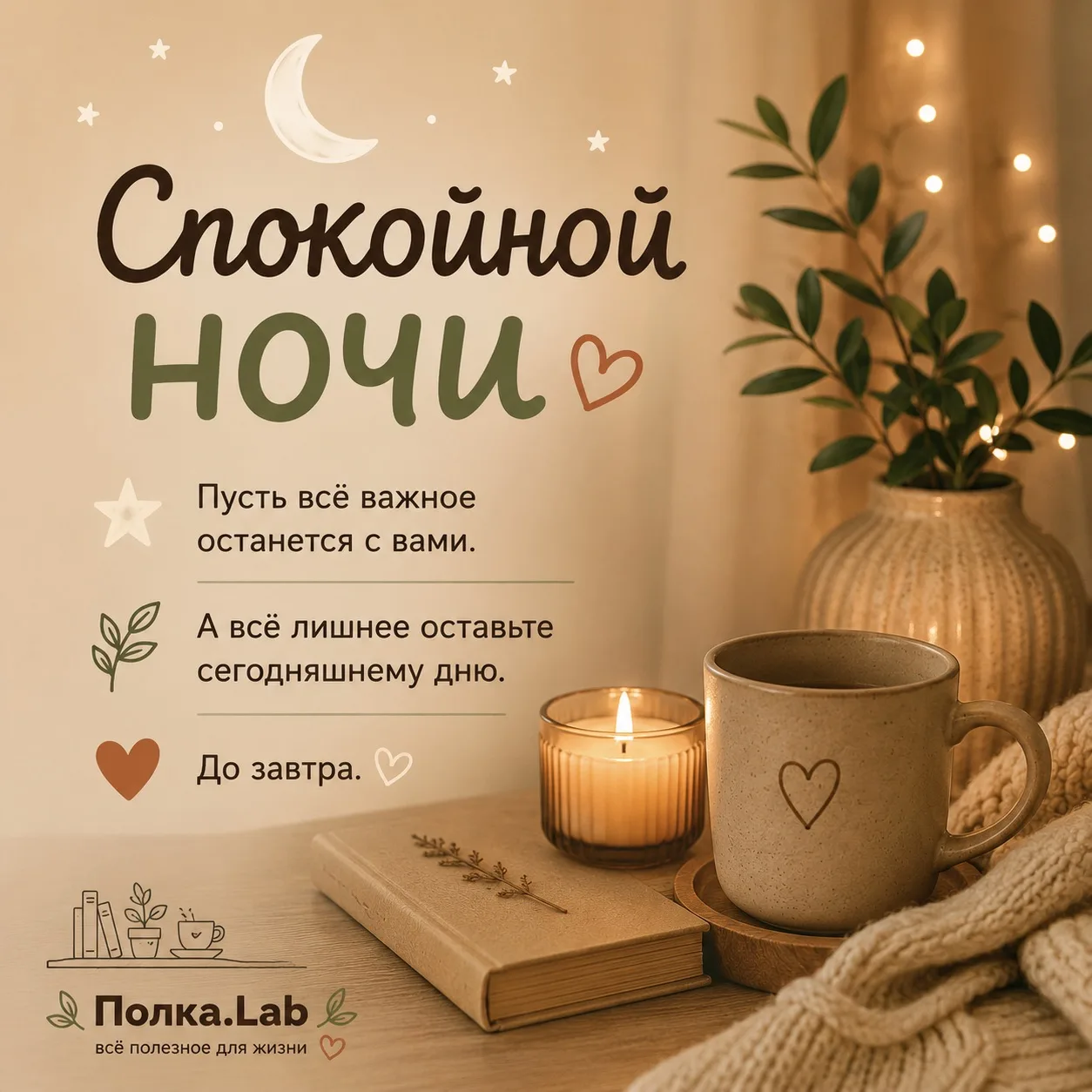 🌙 Спокойной ночи!