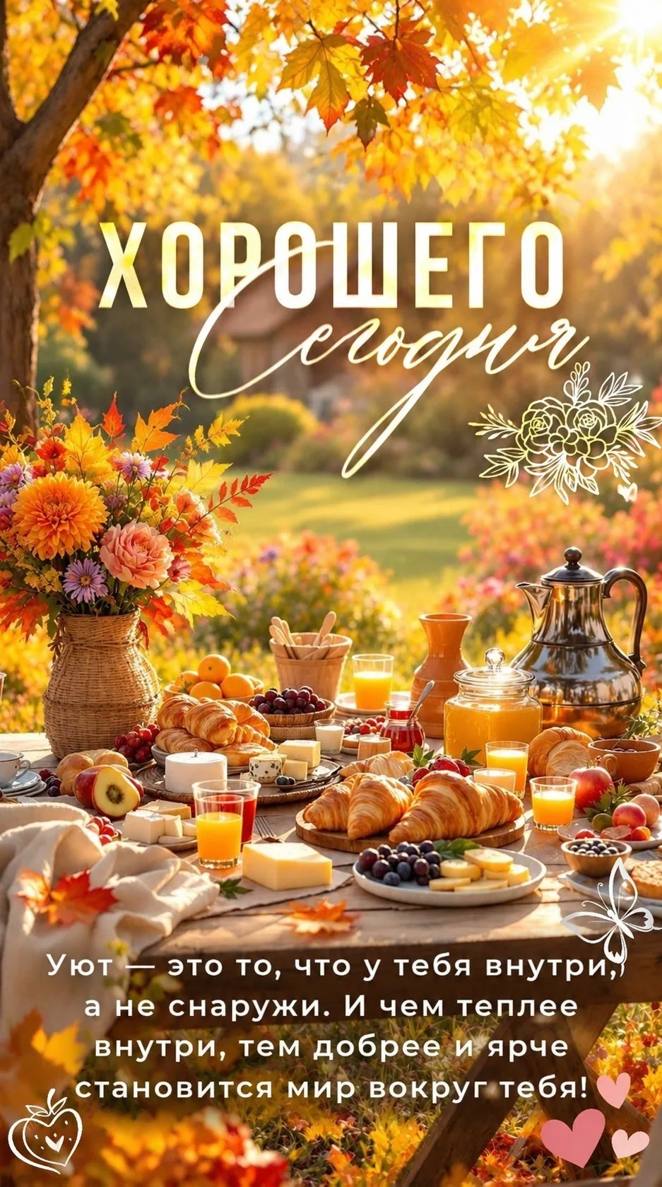 Теплого и доброго дня! ☀️