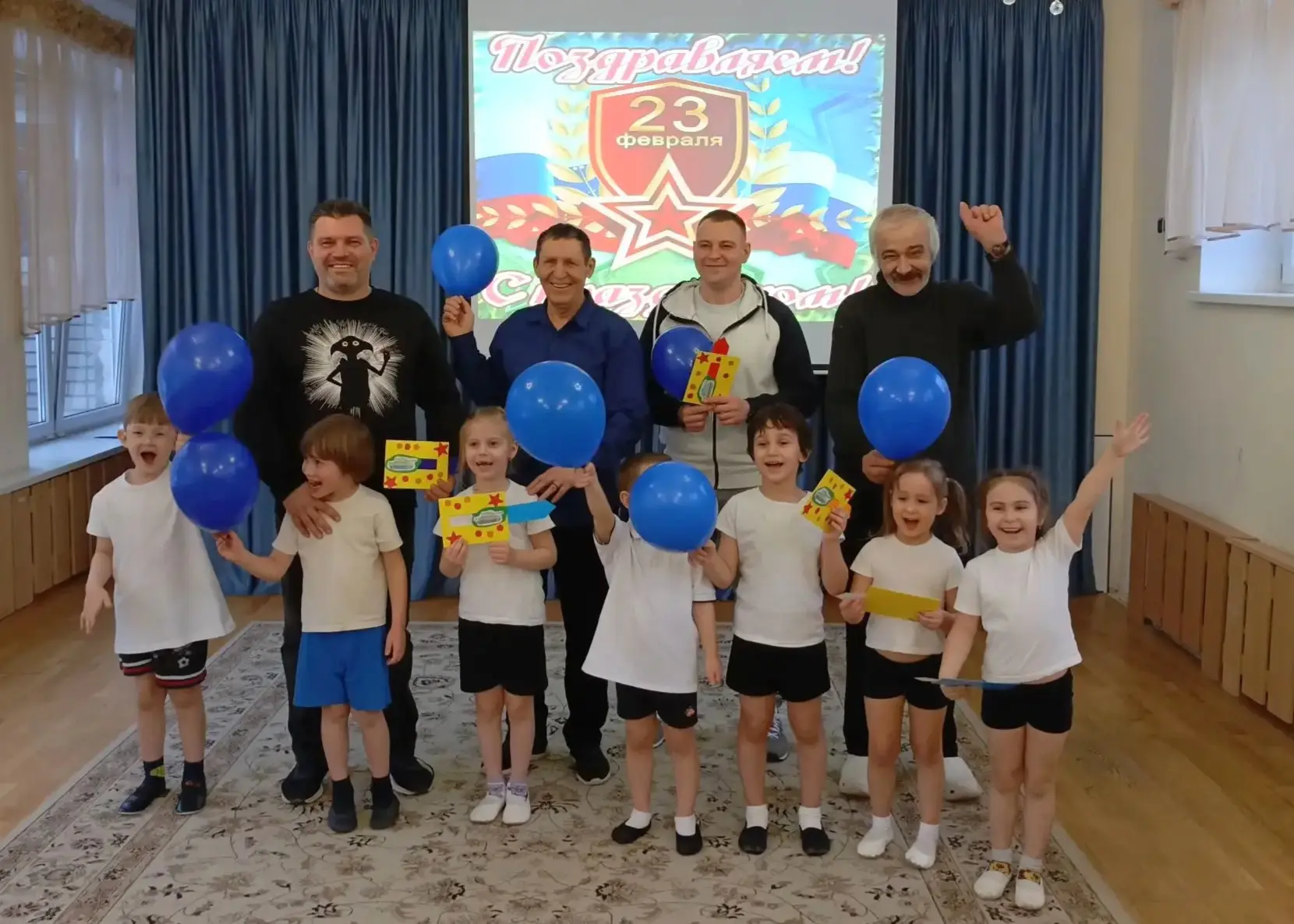 "Мой папа - защитник!"🇷🇺⭐️🇷🇺 На предпраздничной неделе в нашем детском саду прошли мероприятия, посв