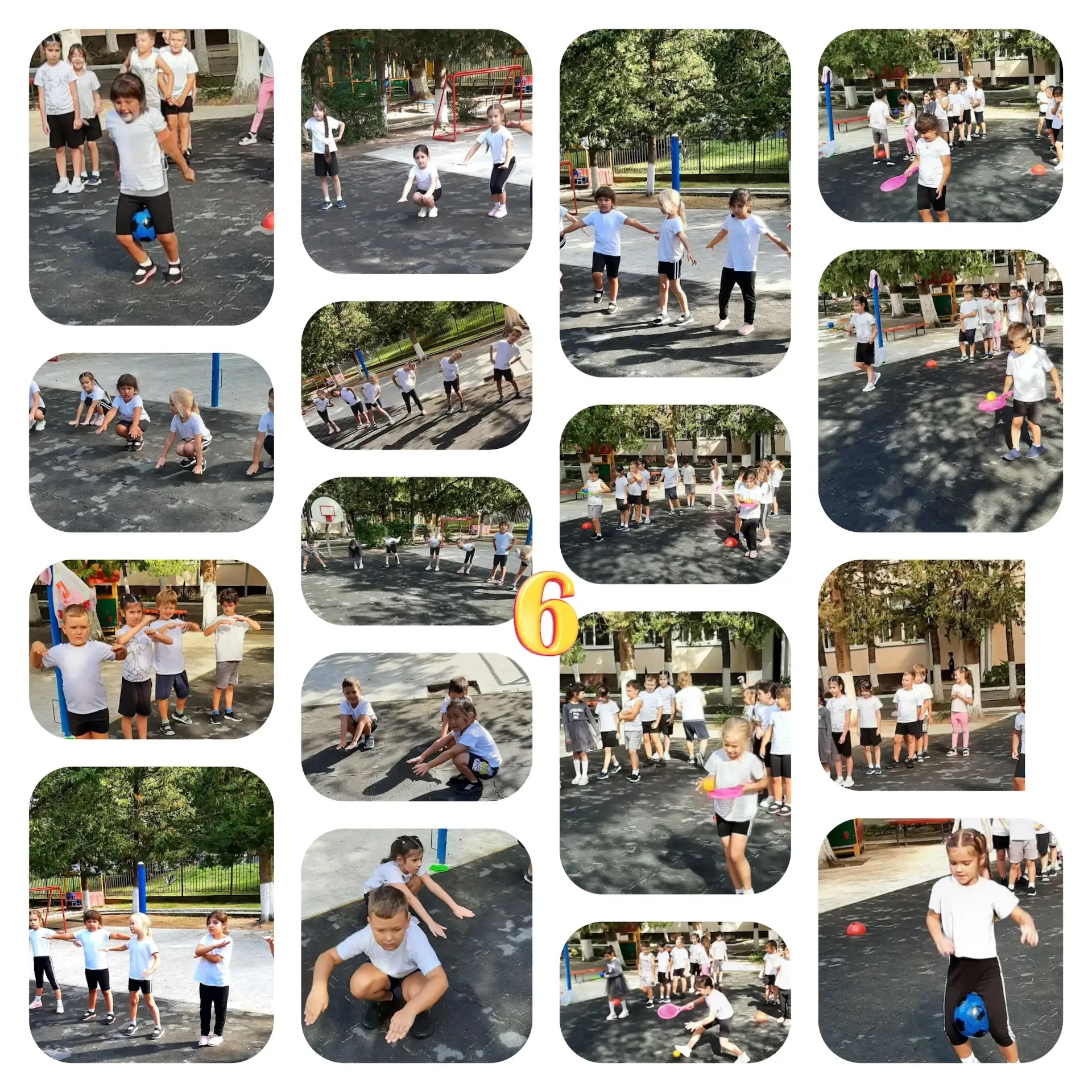 🧘‍♀️ В группе №6 — физкультура на свежем воздухе! 🧘‍♀️