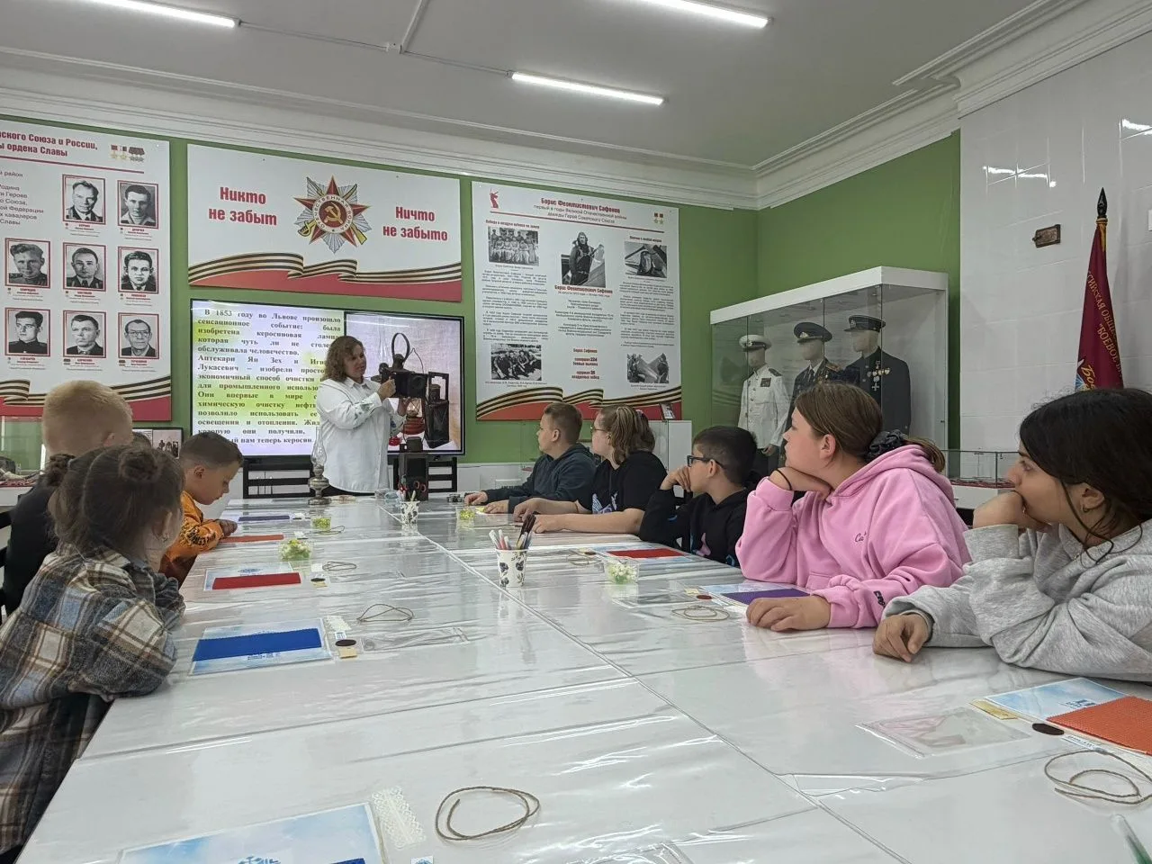 В стенах Культурного центра князей Гагариных юные гости из пришкольного лагеря МБОУ МО Плавский райо