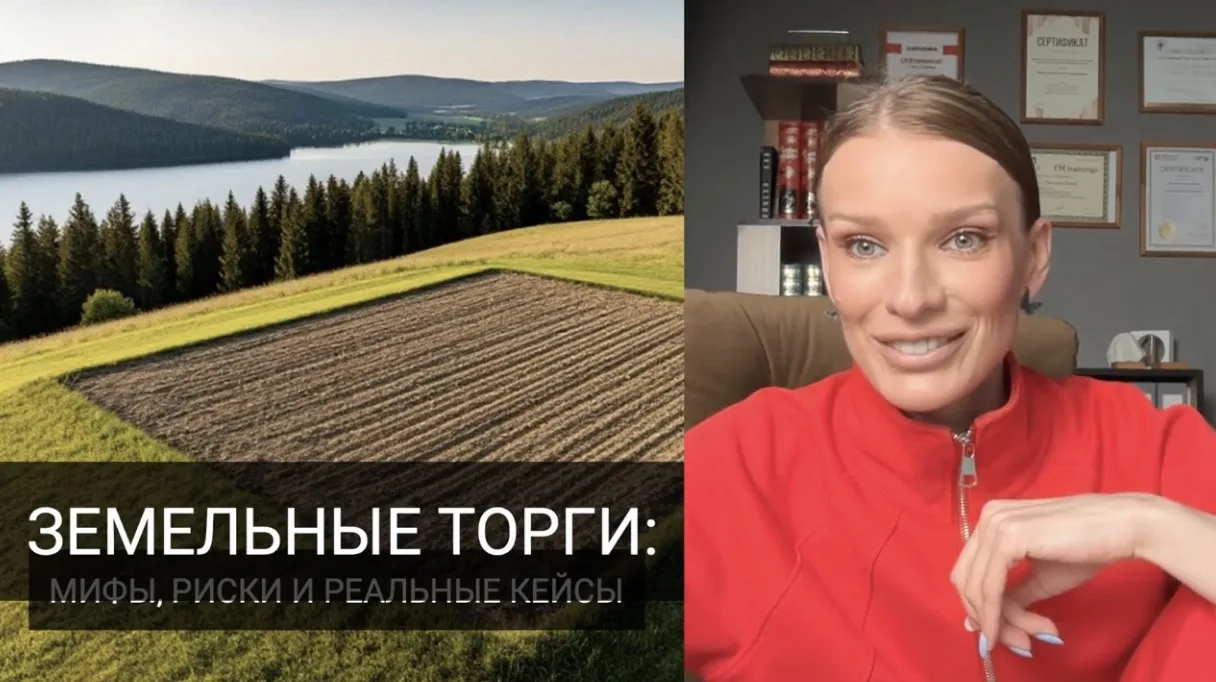 🔔Запись эфира «Земельные торги: мифы, риски и реальные кейсы» уже доступна для просмот...