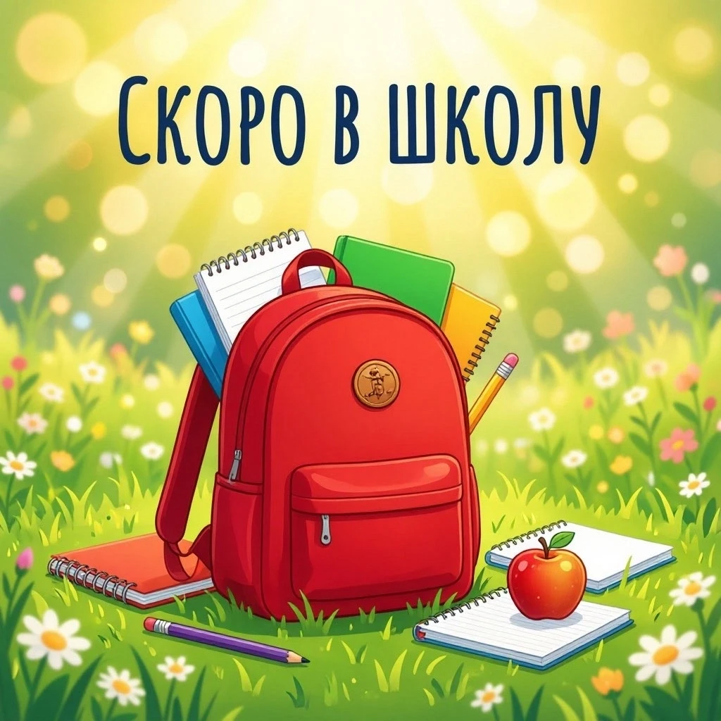 ‎☀️ Последний месяц лета — скоро в школу!📚