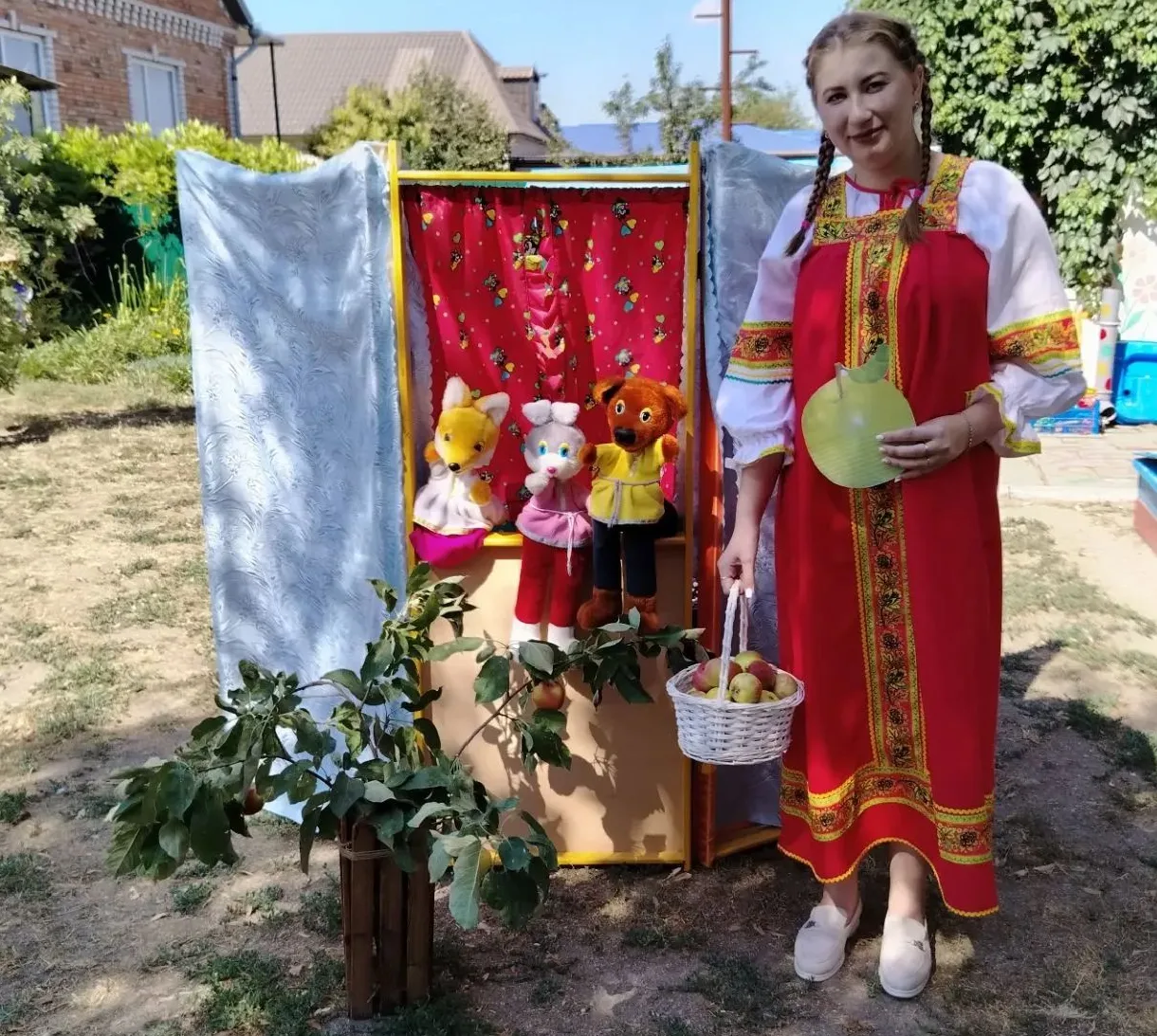 Яблочный Спас в нашем детском саду! 🍎