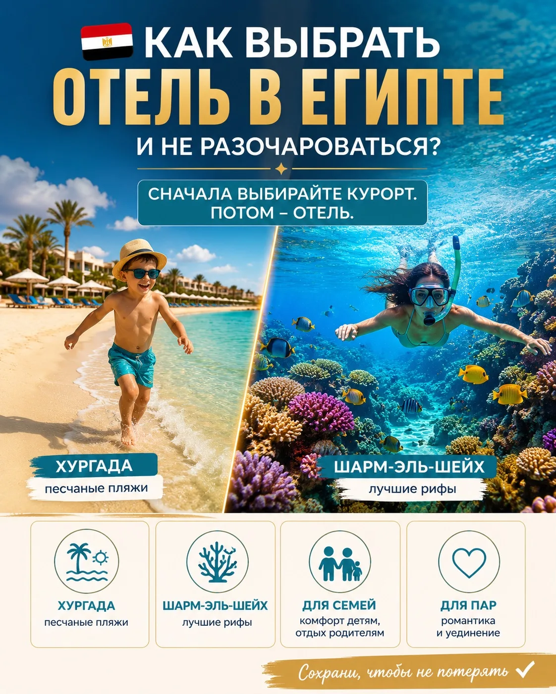 🇪🇬 Почему один и тот же Египет вызывает совершенно разные впечатления?