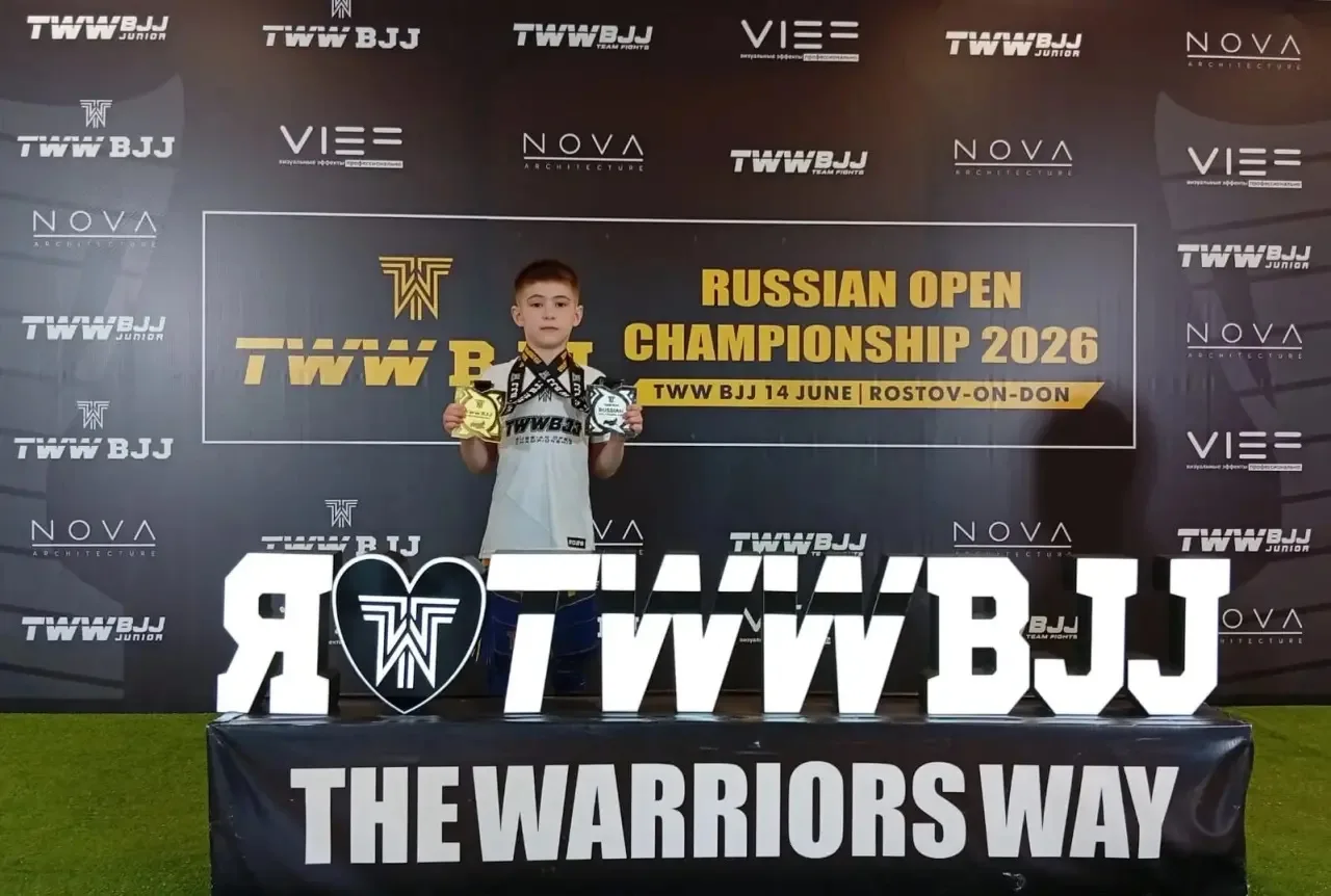 14.06.2026г. В Ростове-на-Дону, проходил Чемпионат России 2026 TWW BJJ, ученик 4(5) "Д" класса, Теун