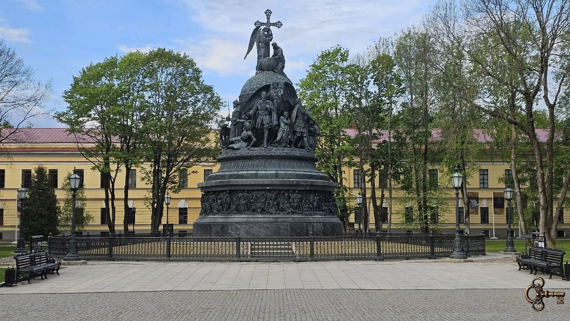 Реставрационные работы проведут на памятнике «Тысячелетие России». 19 сентября памятник...