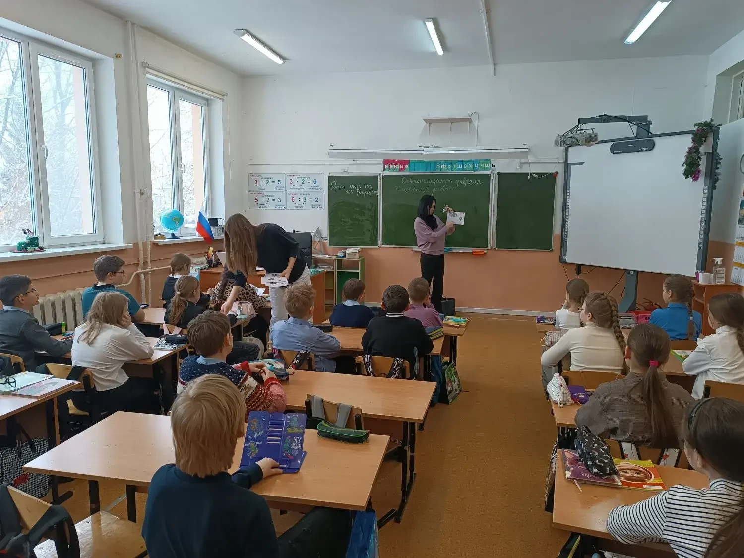 В честь Дня защитника Отечества, который отмечается 23 февраля, в нашей школе прошла насыщенная неде