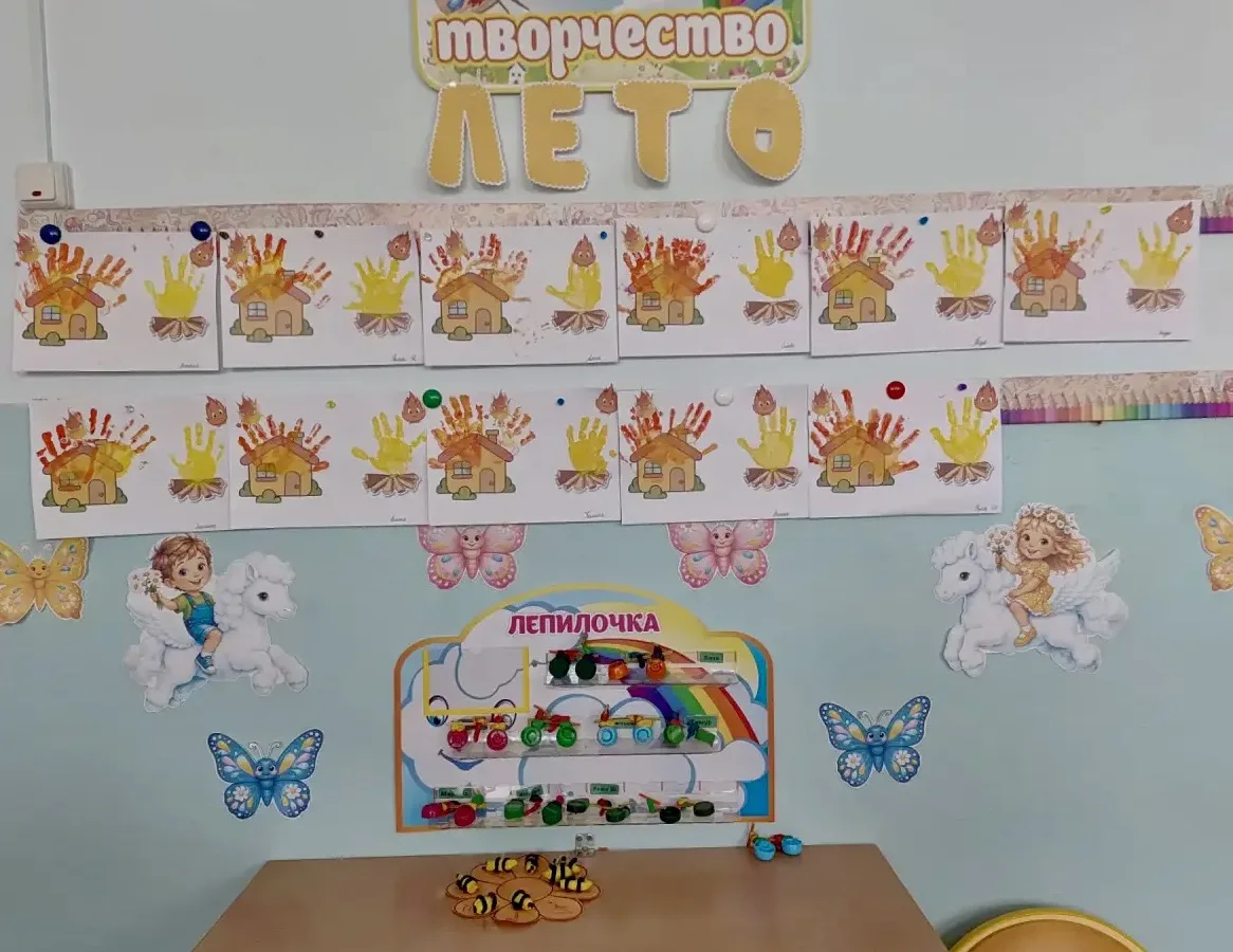 В нашем детском саду проходит Неделя безопасности. И даже самые маленькие — воспитанники первой млад