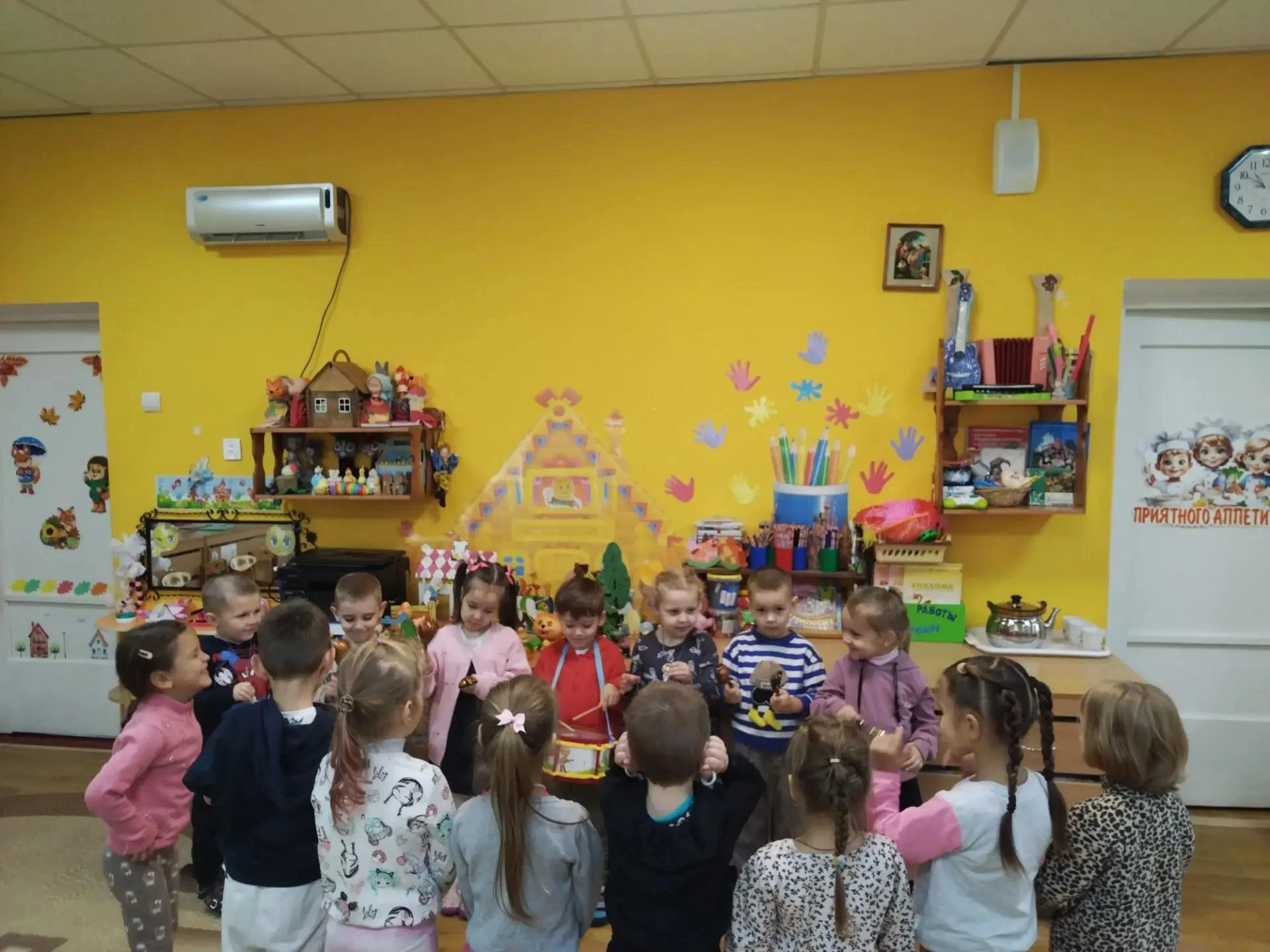 🎼 К международному дню музыки в группе 😊"Непоседы"😉 прошел краткосрочный проект "Дет...