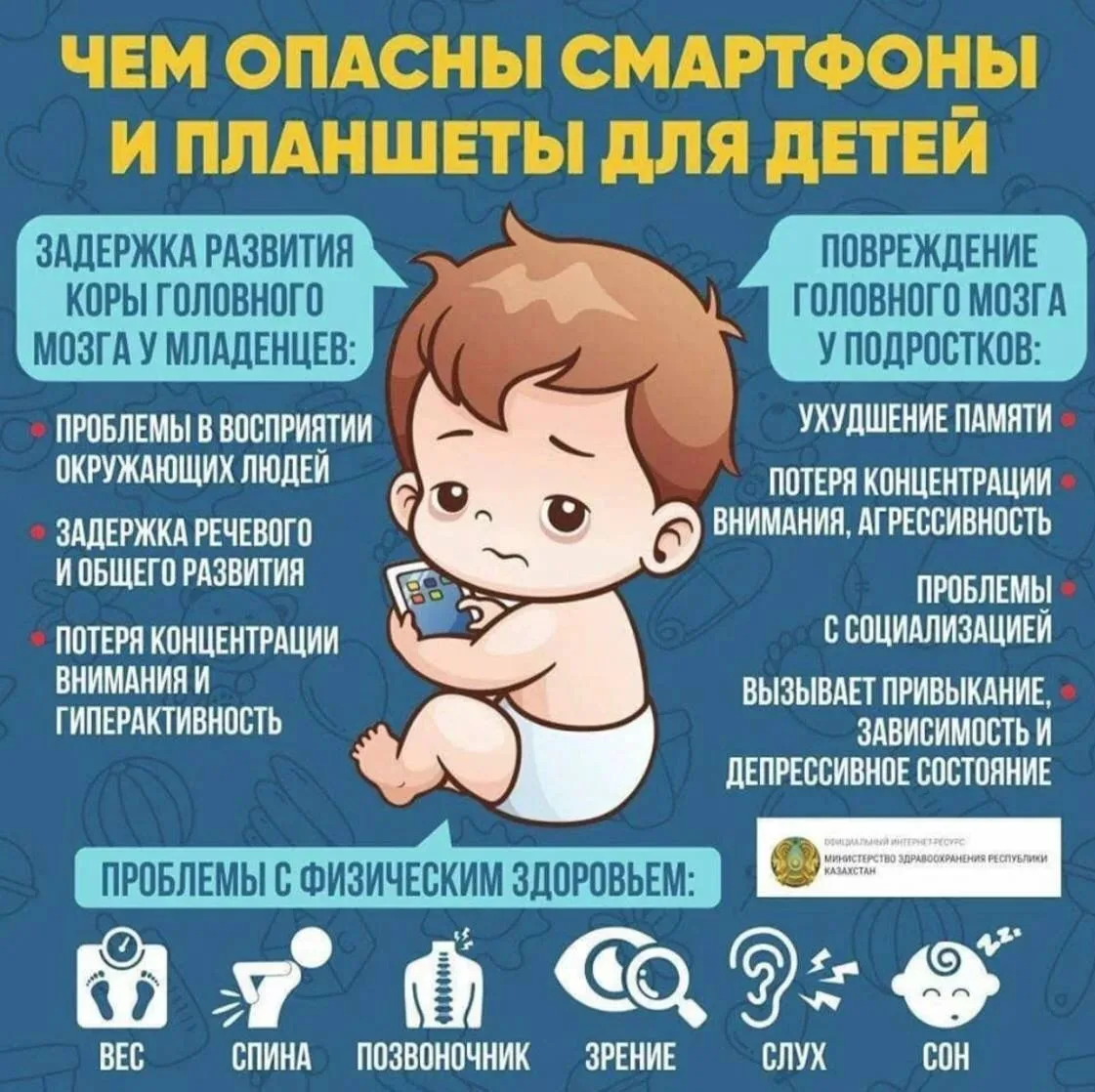 ❓ Чем опасен смартфон для детей?       Вопрос важный!  Сам по себе смартфон — это инструмент, но при