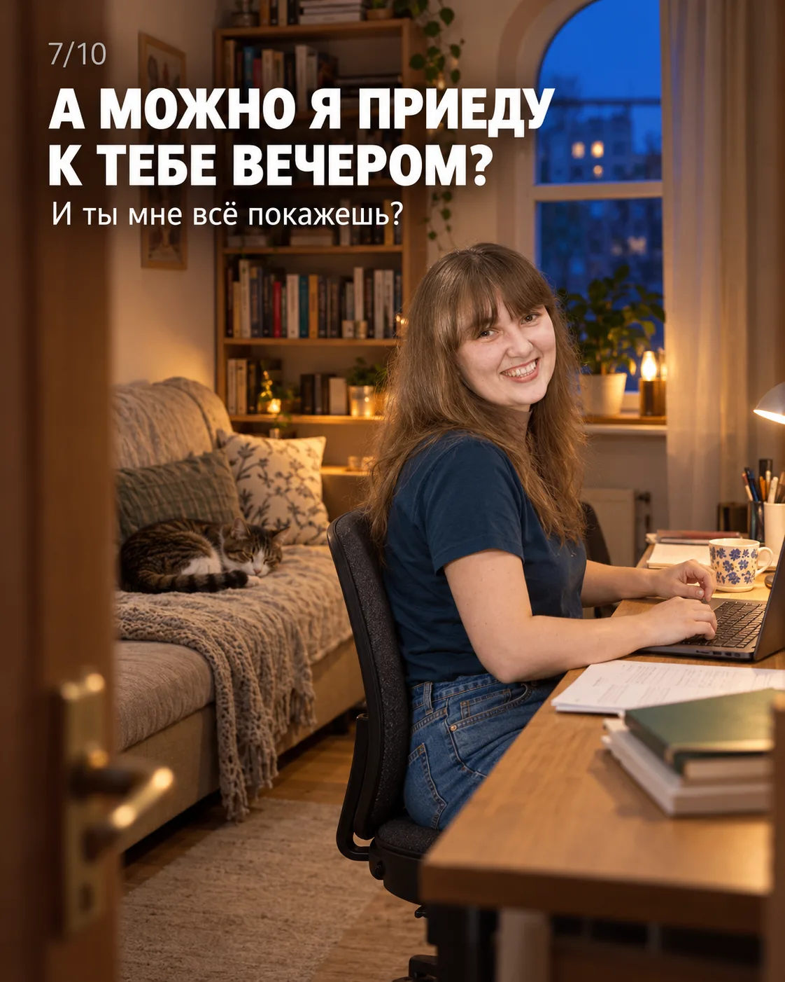 💬 (7/10) «А МОЖНО Я ПРИЕДУ К ТЕБЕ ВЕЧЕРОМ — И ТЫ МНЕ ВСЁ ПОКАЖЕШЬ?»