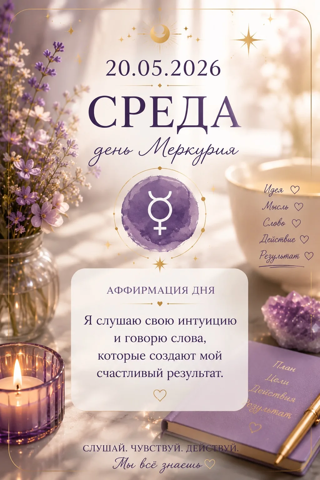 ✨ ЭНЕРГИЯ ДНЯ — 20.05.2026