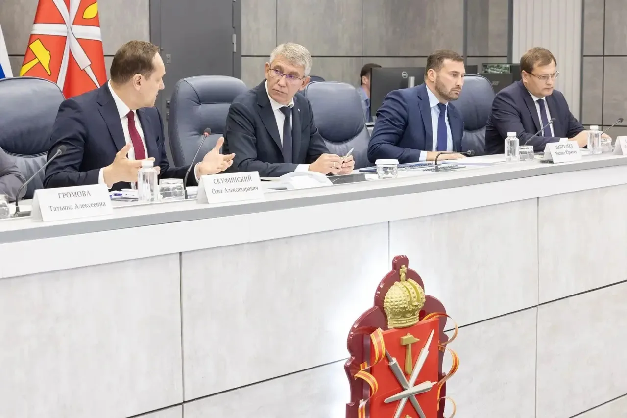Тульскую область с рабочим визитом посетил руководитель Росреестра Олег Скуфинский