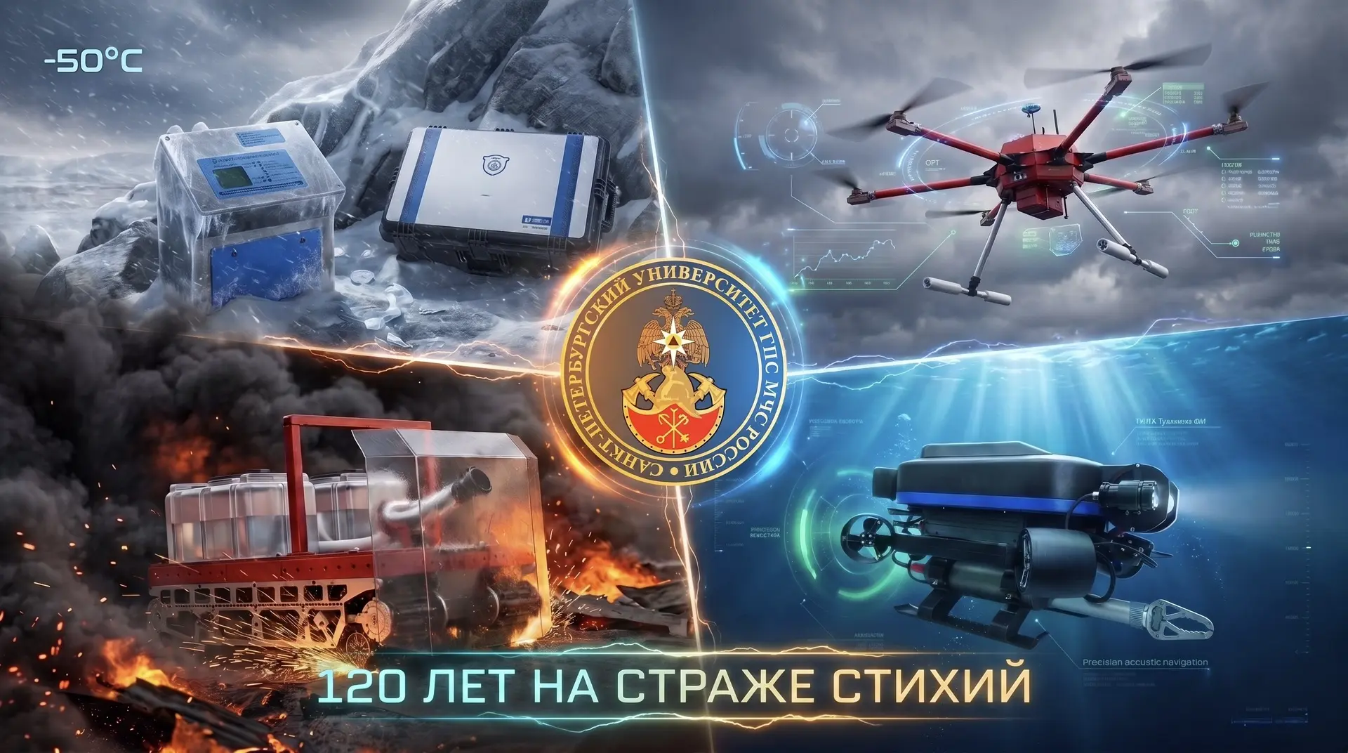 Укрощение четырех стихий: технологии будущего от Санкт-Петербургского университета ГПС ...