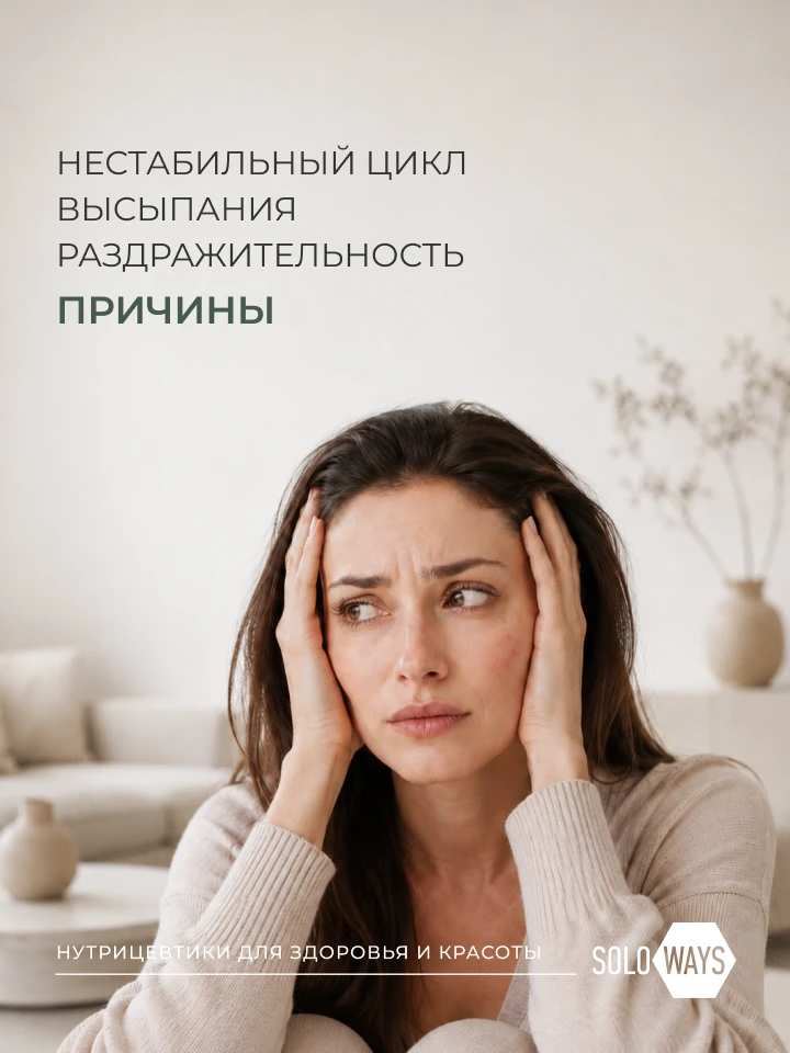 Сбитый цикл. Выспания. Раздражительность. Что за этим стоит?

К нам обратилась клиентка с запросом: 