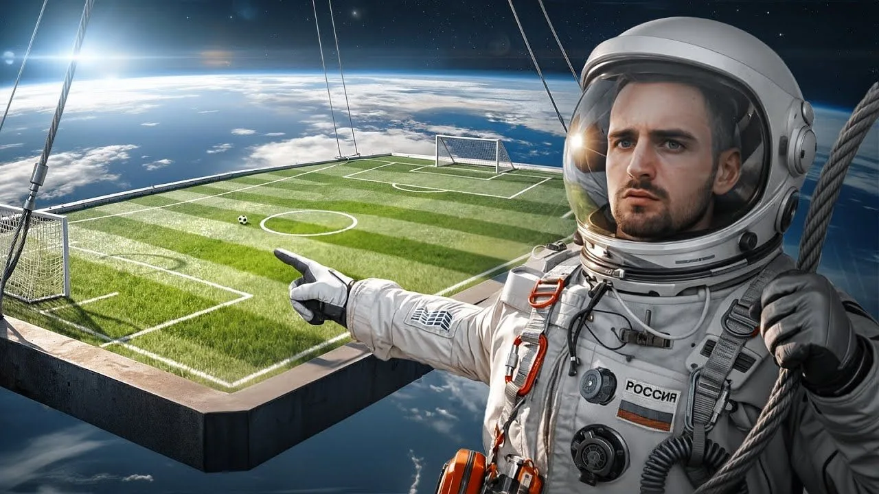 🍿 Сыграл в Футбол в Небе ! Поставил Мировой Рекорд !