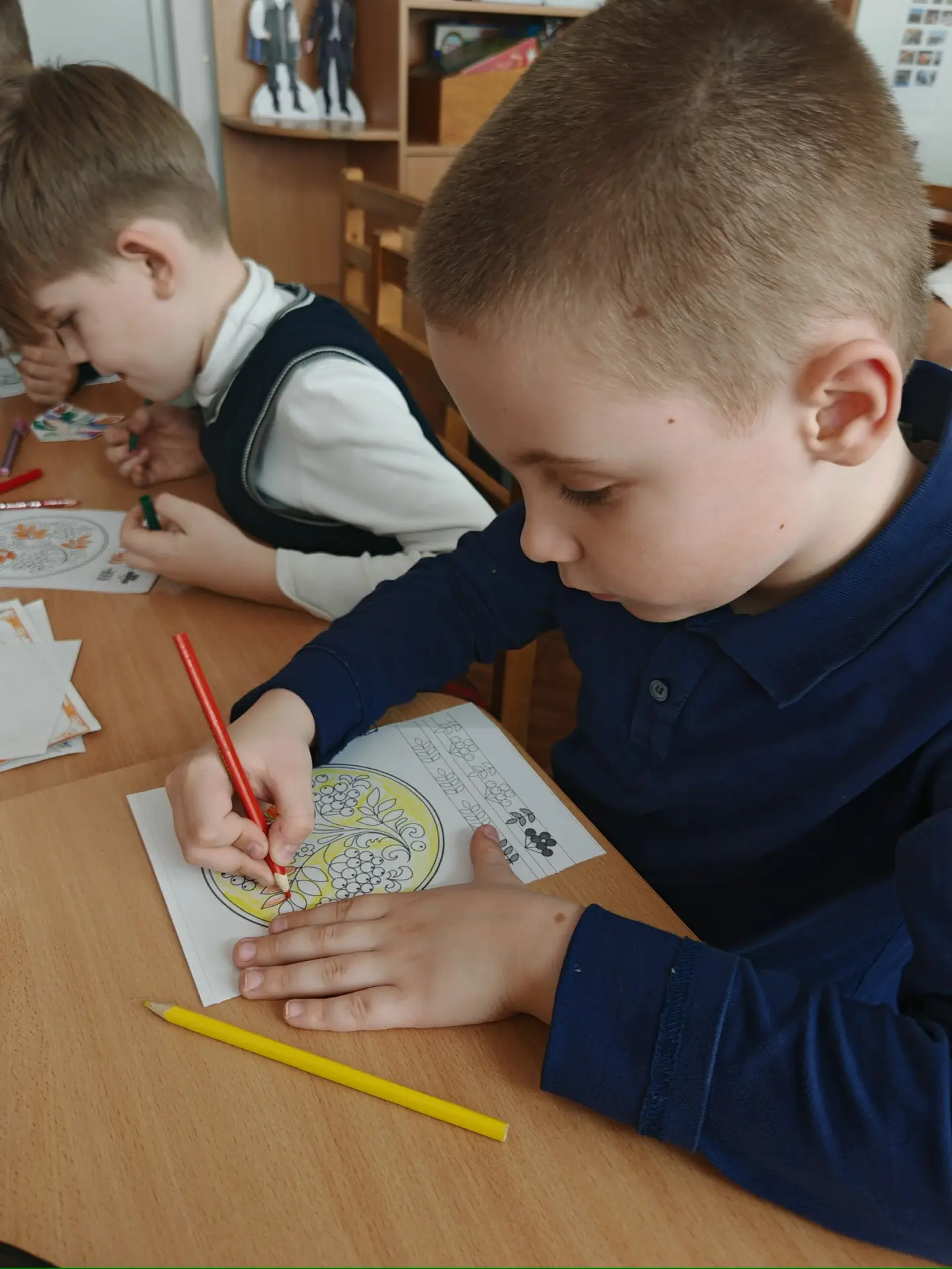 🥞 Группа продленного дня широко встретила традиционный русский праздник «Масленица»  Ребята выполнял