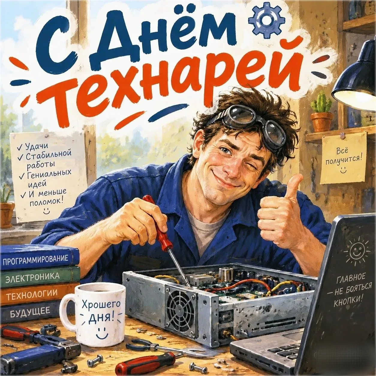 ⚙️🔧 3 октября — День технарей 💻