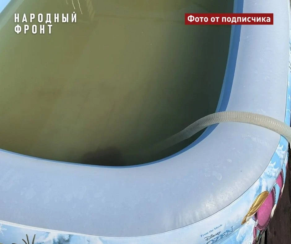 СК и прокуратура проверяют информацию о загрязнении воды в Александровском.
