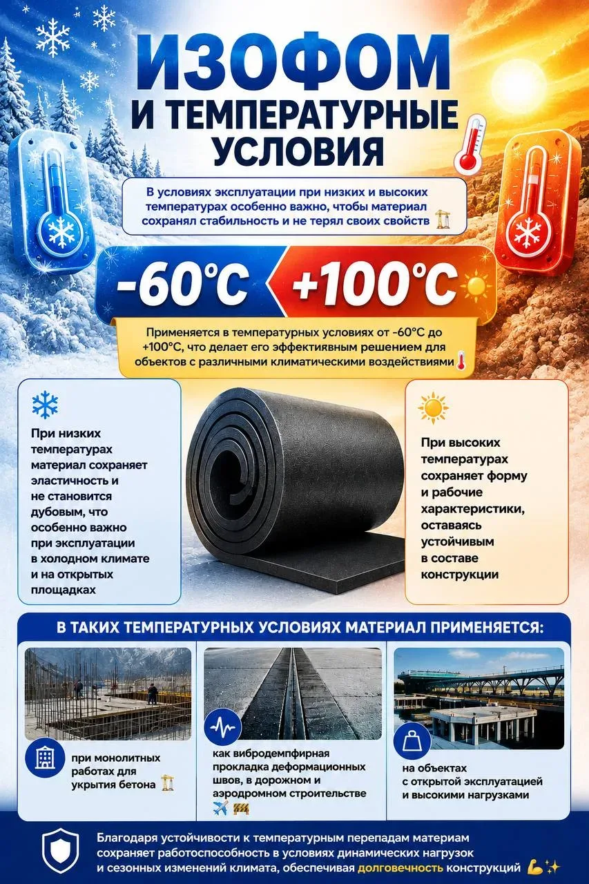 📍 ИЗОФОМ и температурные условия 🌡️