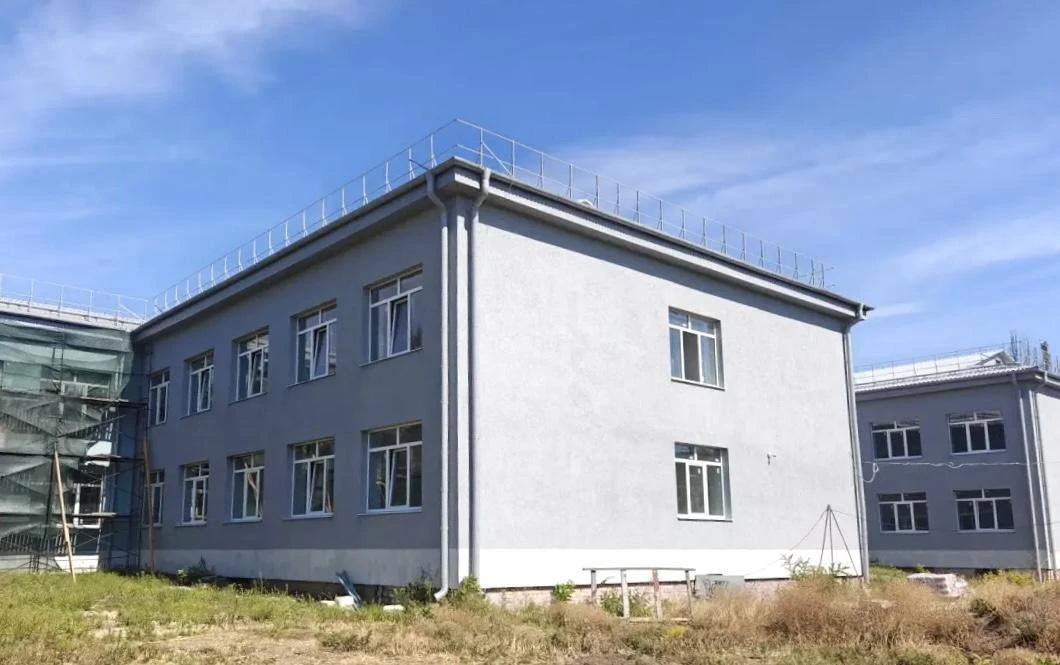 В учебном корпусе Мариупольского промышленно-технологического техникума завершаются фас...