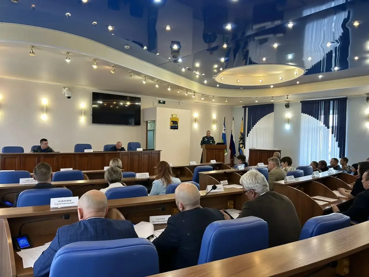 В городской администрации состоялось заседание комиссии по предупреждению и ликвидации ...