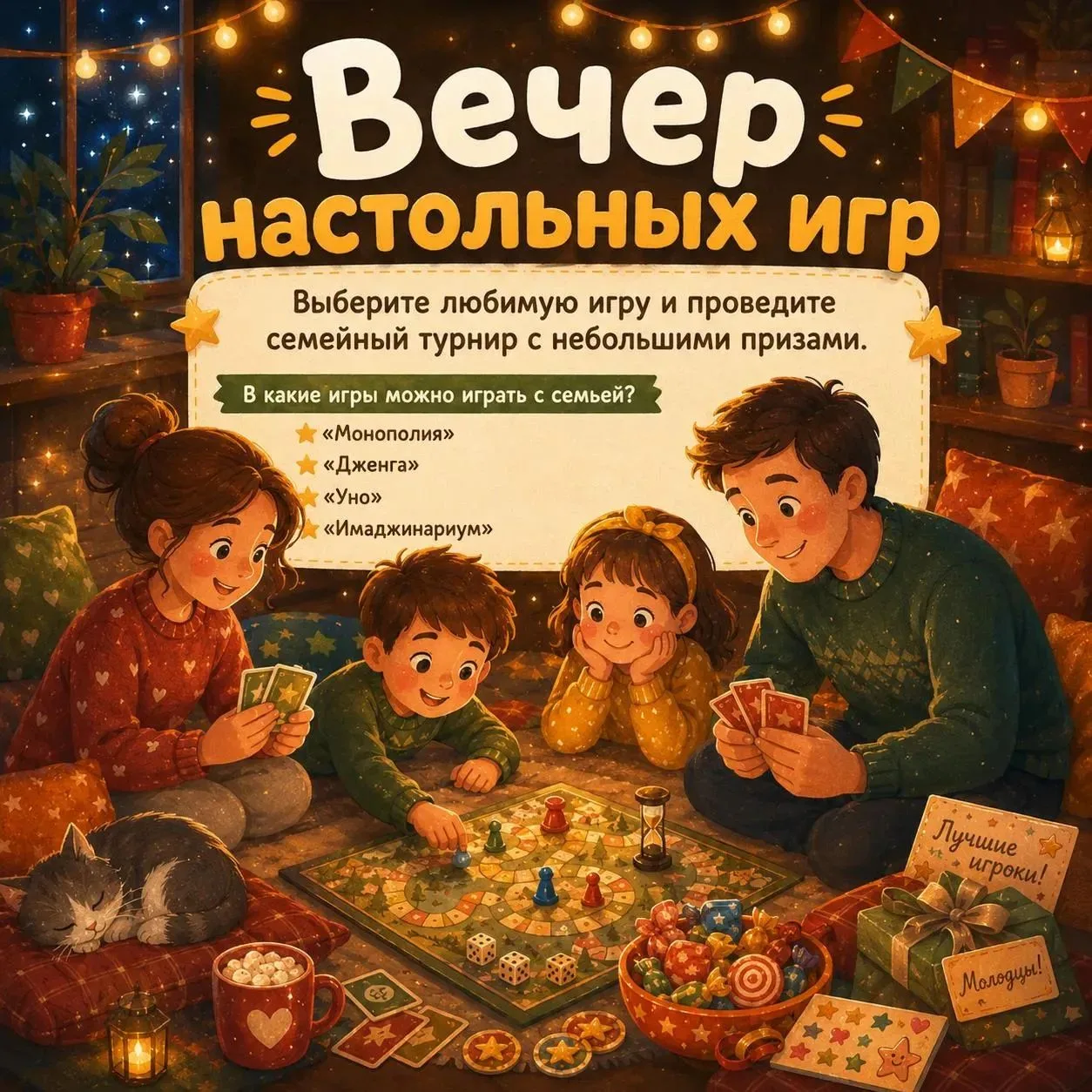 Летом всегда есть немного больше времени на то, чтобы проводить вечера с семьей. Если о...