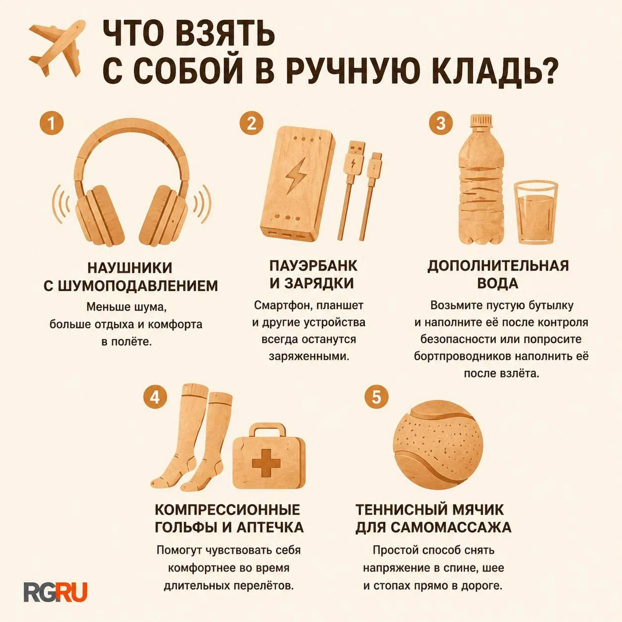 Что взять с собой в ручную кладь?