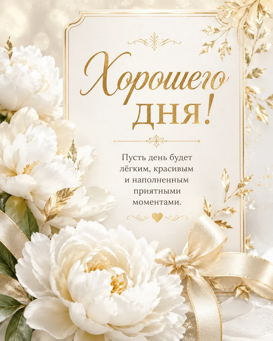 Хорошего дня!