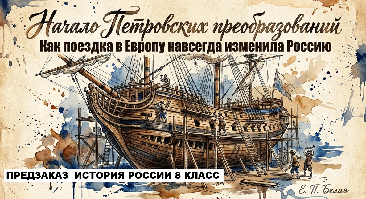 🛑ПРПРЕДЗАКАЗ 8 КЛАСС ИСТОРИЯ РОССИИ. Без ночных бдений над слайдами.🚀 ОТКРЫВАЮ ПРЕДЗА...