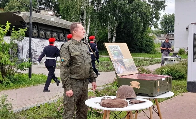 📌Балезинские поисковики приняли участие в  «Вахте памяти». Традиционная патриотическая акция начала