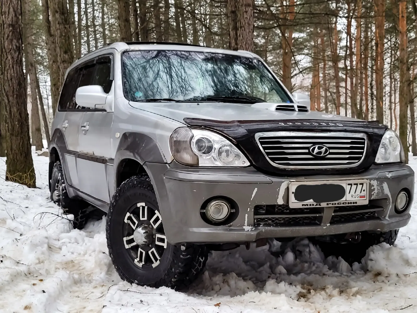 Hyundai Terracan, 2.5D MT (103 л.с.)