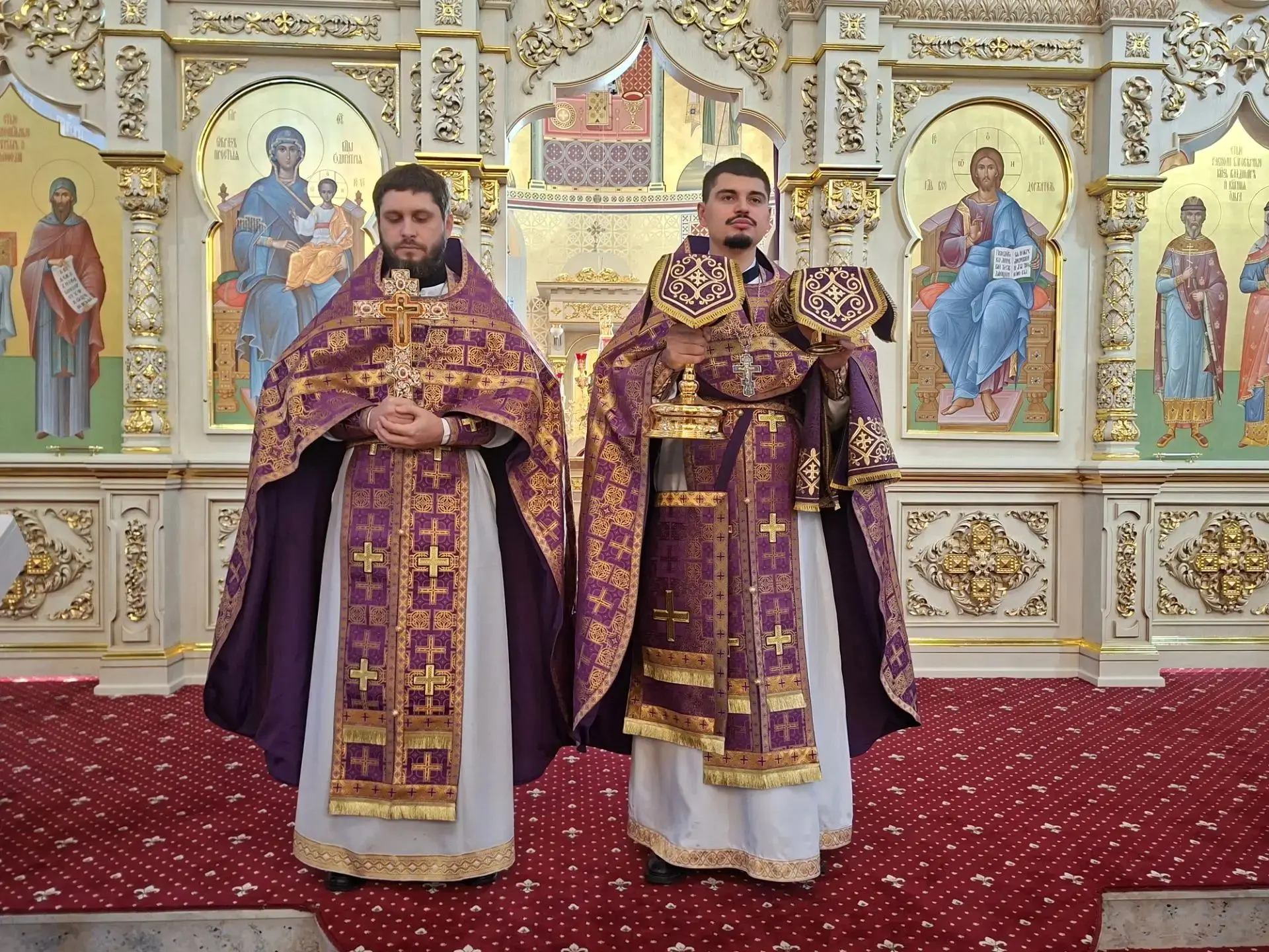 В храме Рождества Христова станицы Динской почтили память святых Кубанской митрополии