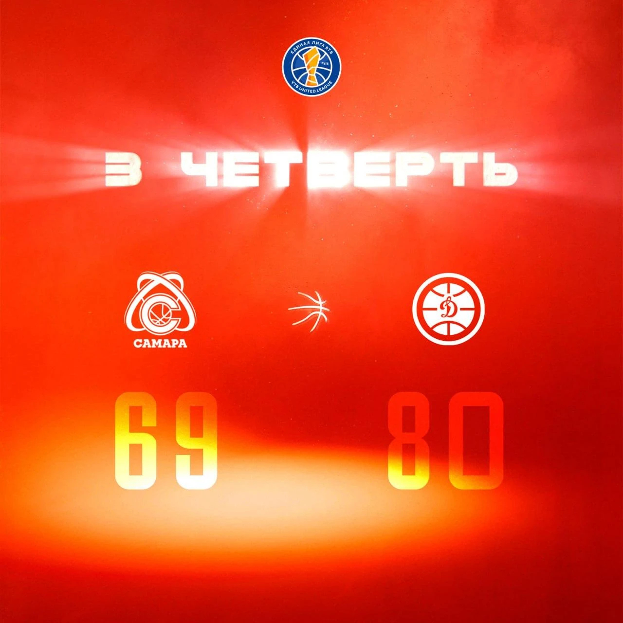 #СамараДинамо: три четверти позади🚨🏁