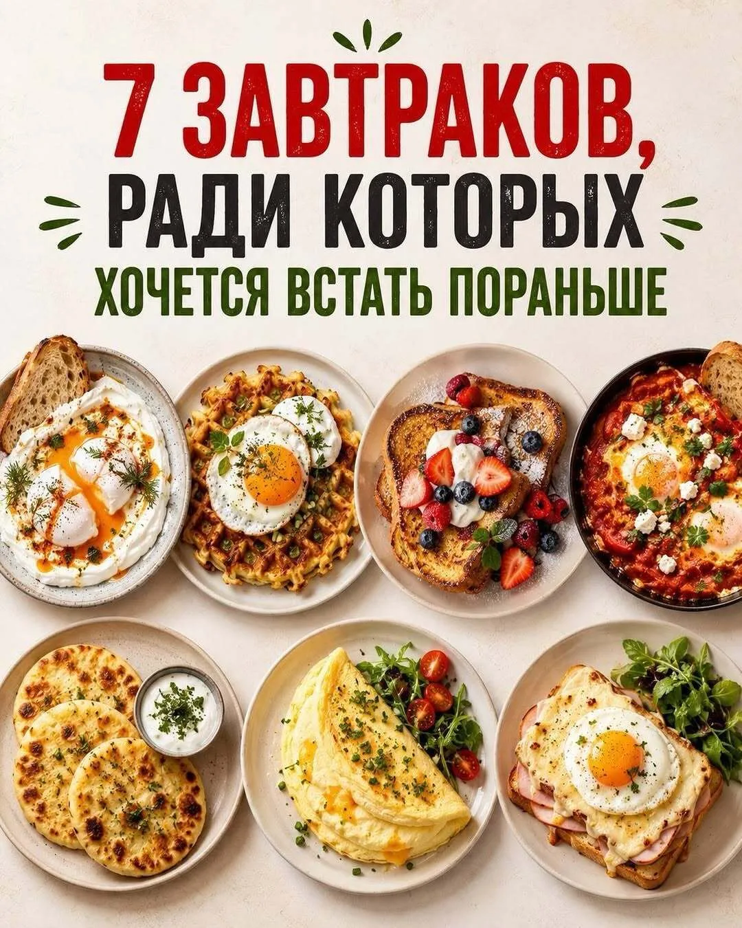Сохрани, чтобы разнообразить свои завтраки 🔥