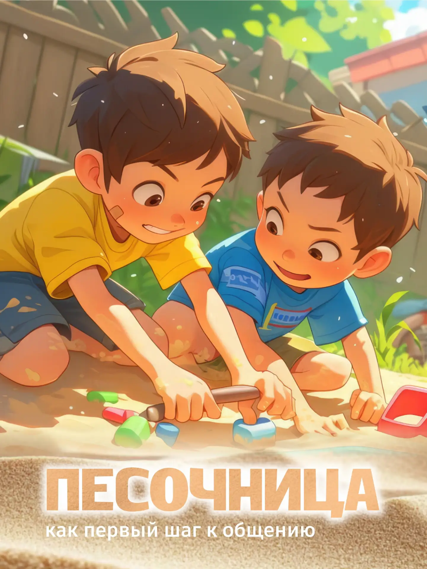 👶  Песочница – как первый шаг к общению