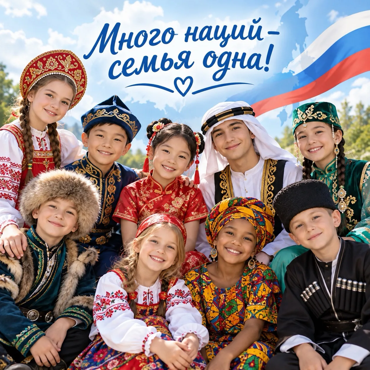 ‼️ Внимание, Усть-Лабинский район! Объявляем старт творческого конкурса «Много наций - ...