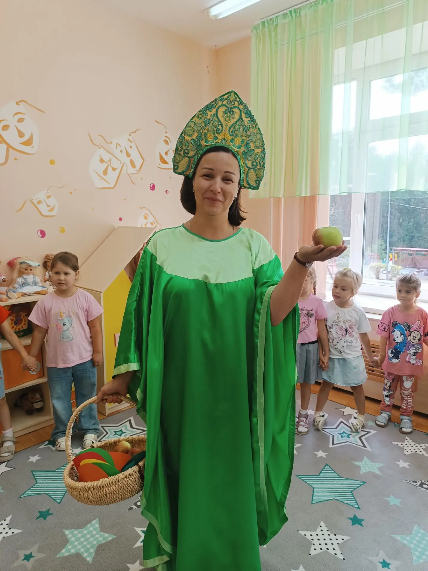 🍎✨ Яблочные чудеса в группе «Звездочёты»!🍏