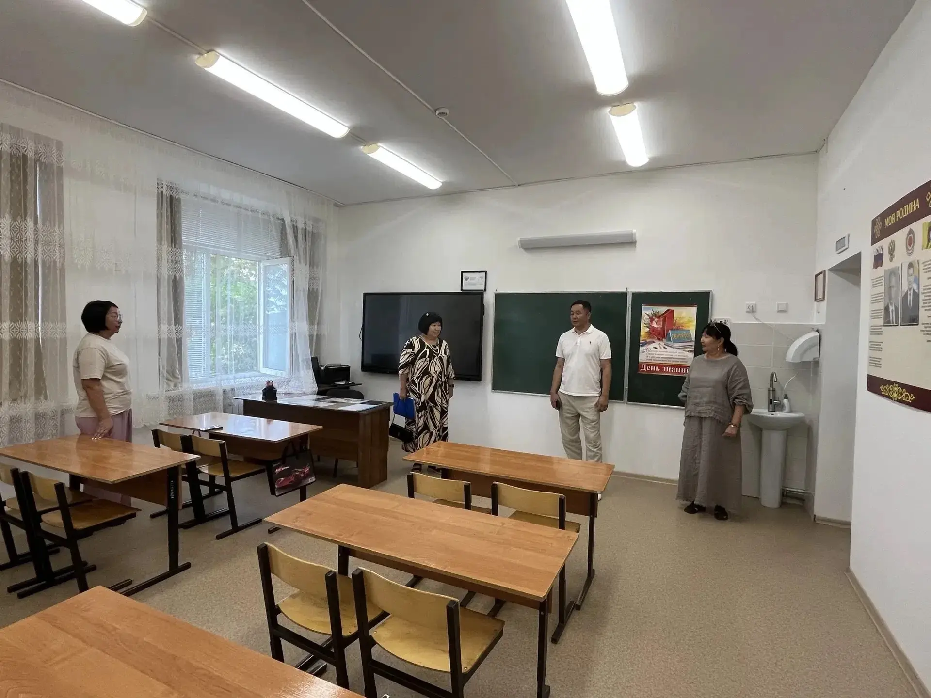 Сегодня завершилась работа комиссии по приемке образовательных учреждений Черноземельск...