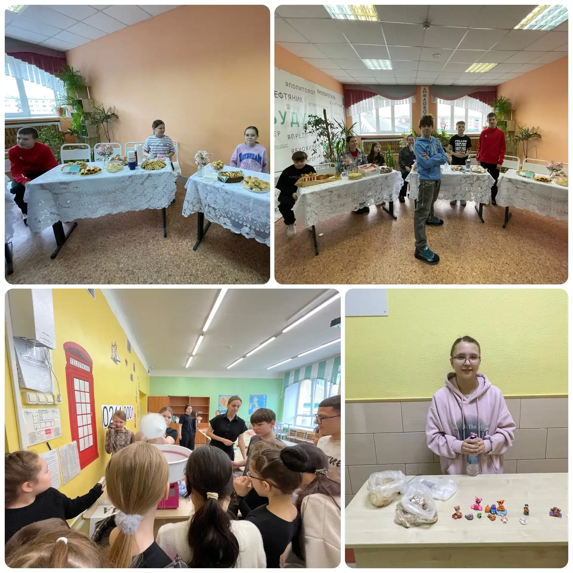 В День семьи в нашей школе прошёл «Школьный Арбат», приуроченный к Году единства народов России 🎉  У