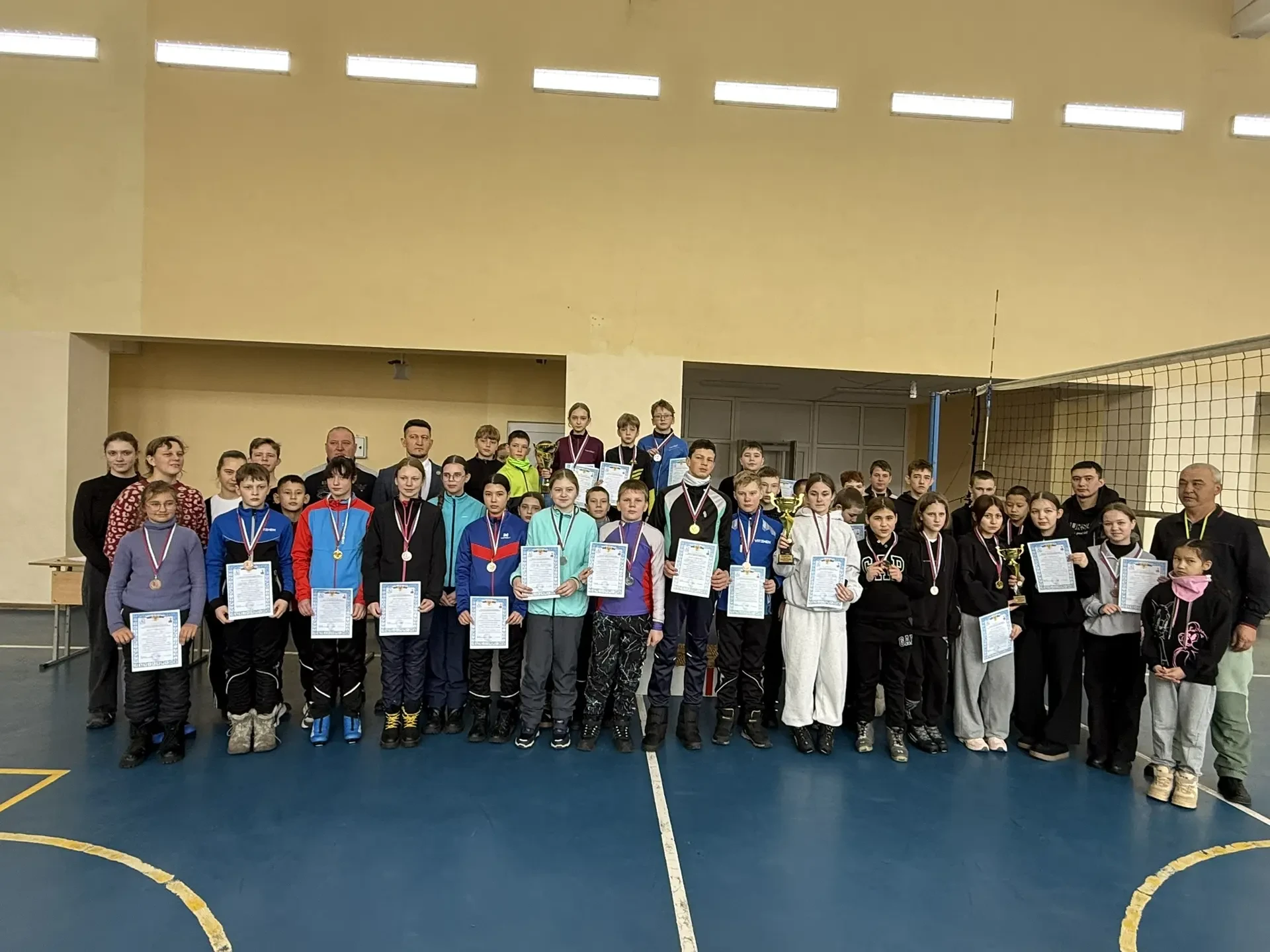 🏆 29 января 2026 года в с. Нежинка состоялись соревнования по лыжным гонкам «Юная смена» в зачёт спо