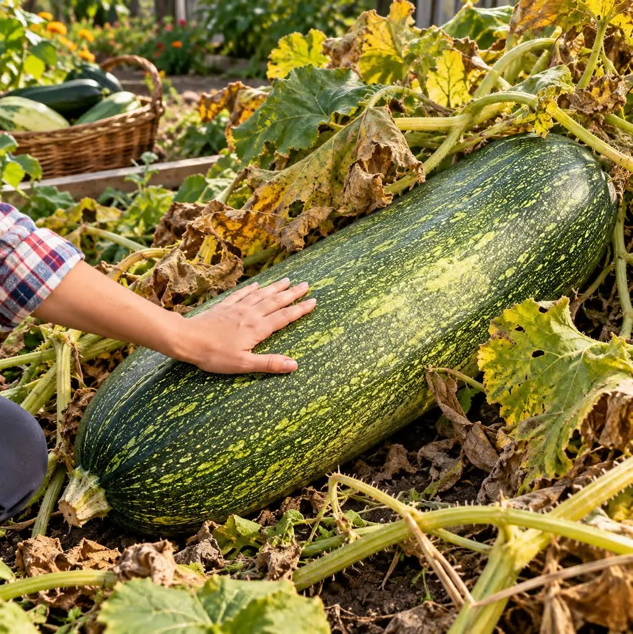 🥒 Кабачок-невидимка: почему последний всегда самый огромный