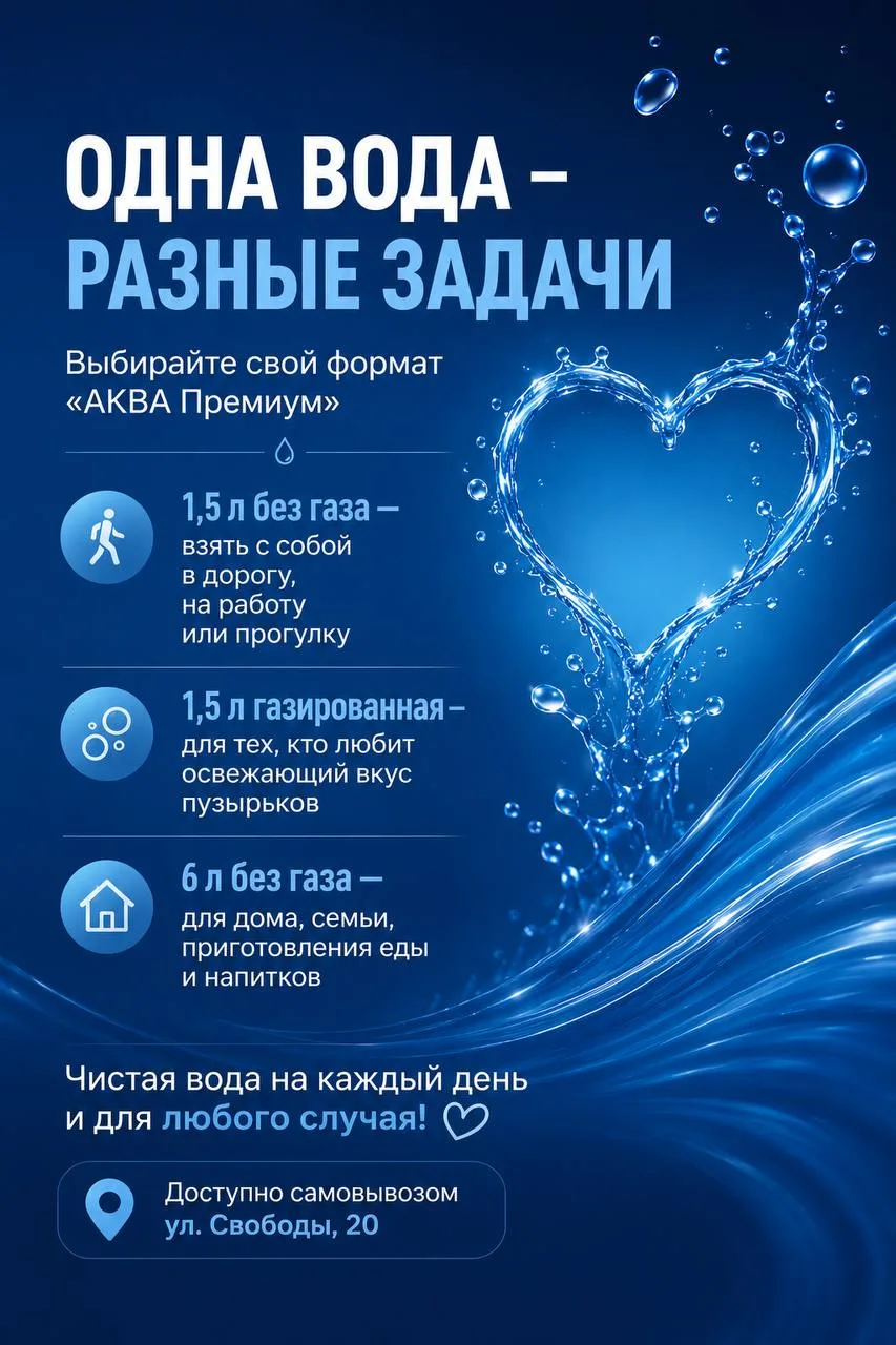 🫧 С газом или без?