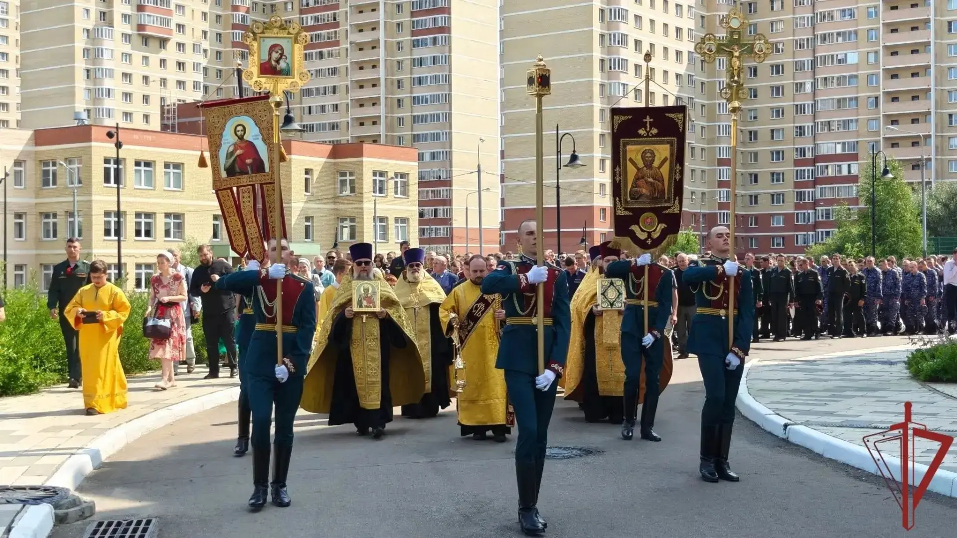 В День Крещения Руси в Князь-Владимирском храме – Главном храме Росгвардии состоялся праздничный мол
