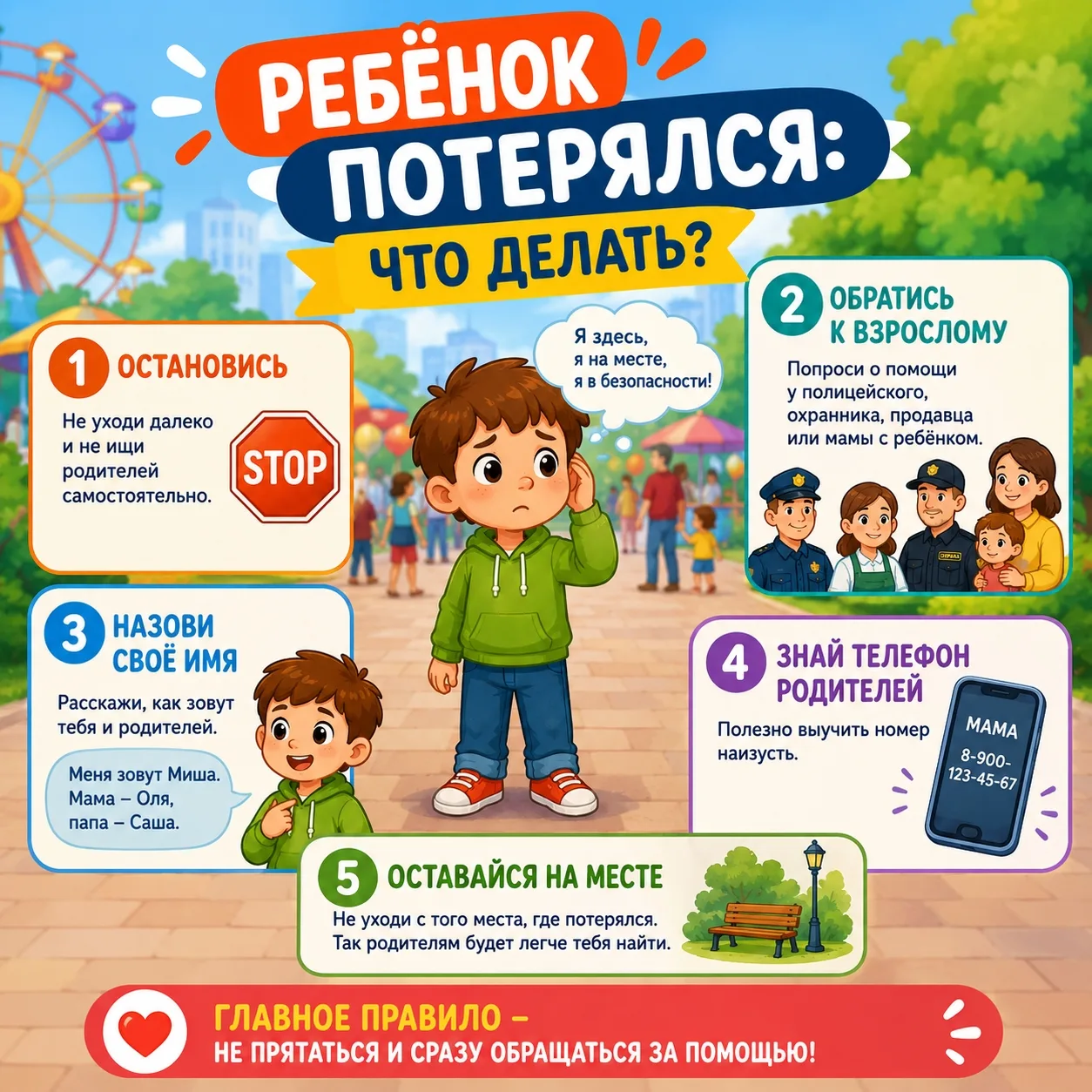 А ваш ребёнок знает наизусть номер телефона мамы или папы?

Многие дети уверенно пользуются гаджетам