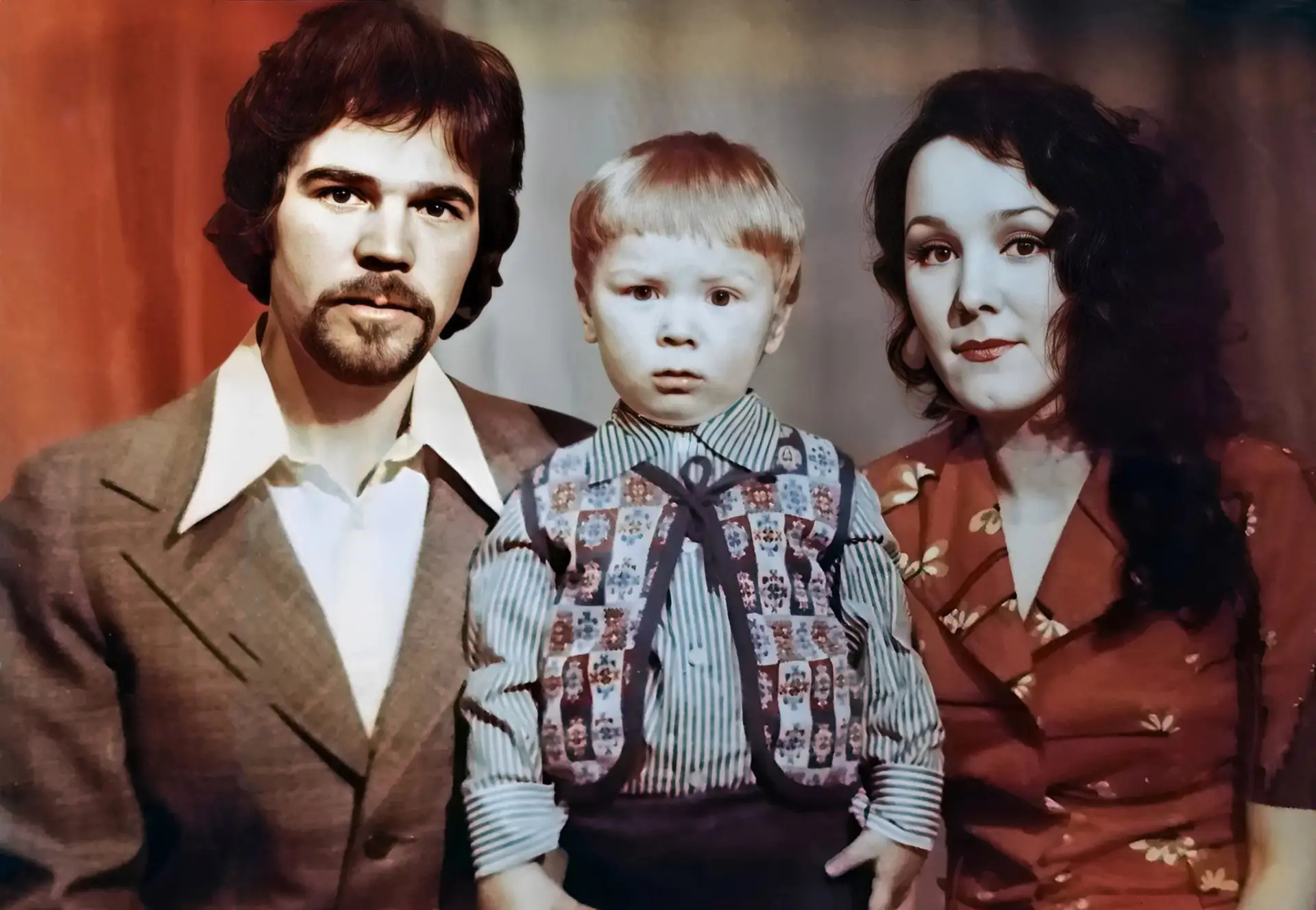 1979 год. Семья Харисовых.