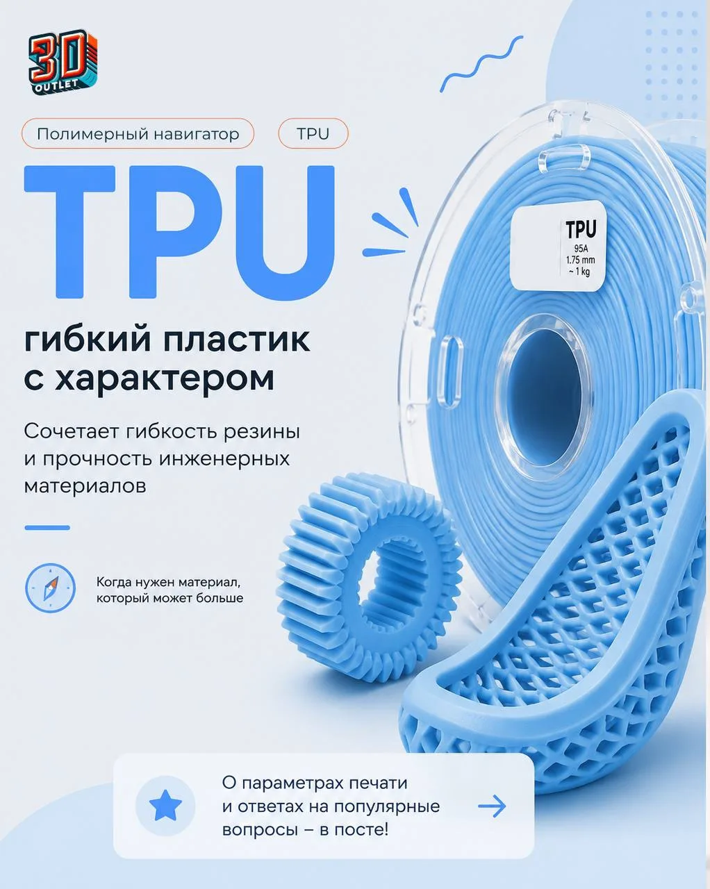 🧭 Полимерный навигатор | TPU

Сегодня поговорим про самый необычный и одновременно сложный TPU

🔎 