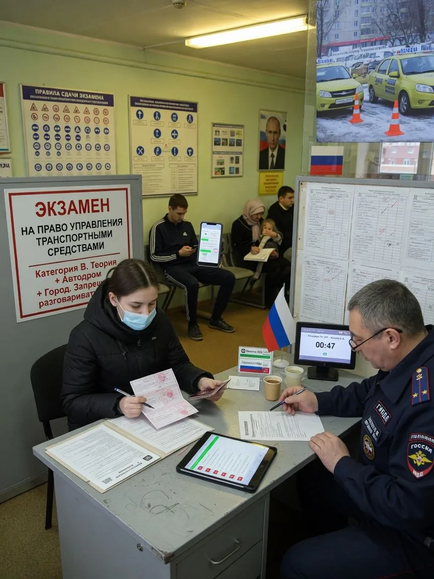 Сдача на права превращается в реалити-шоу: с 1 марта 2027 года теоретический экзамен в ...